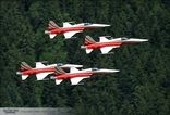 Patrouille Suisse Northrop 6x F-5E Tiger II