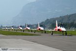 Patrouille Suisse - 6x Northrop F-5E Tiger II
